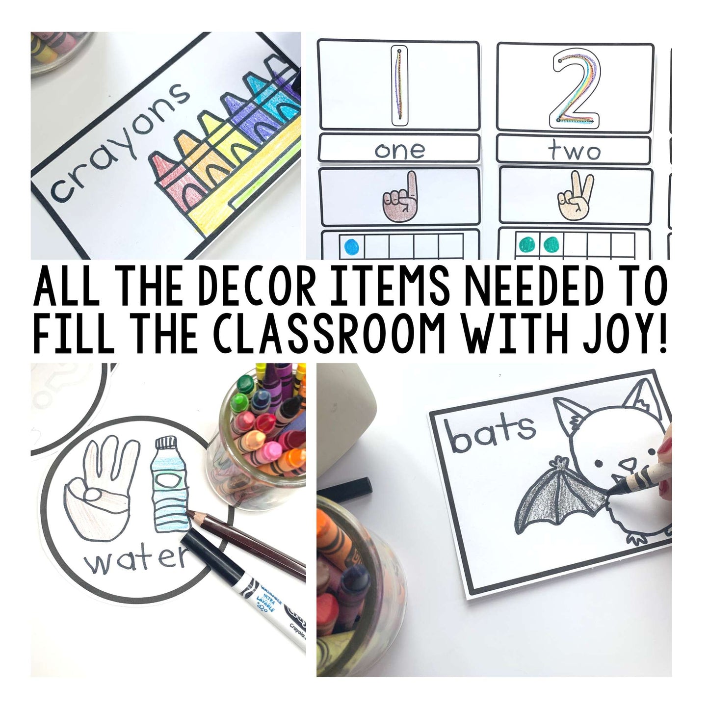 Modern Student Made Classroom Decor Bundle